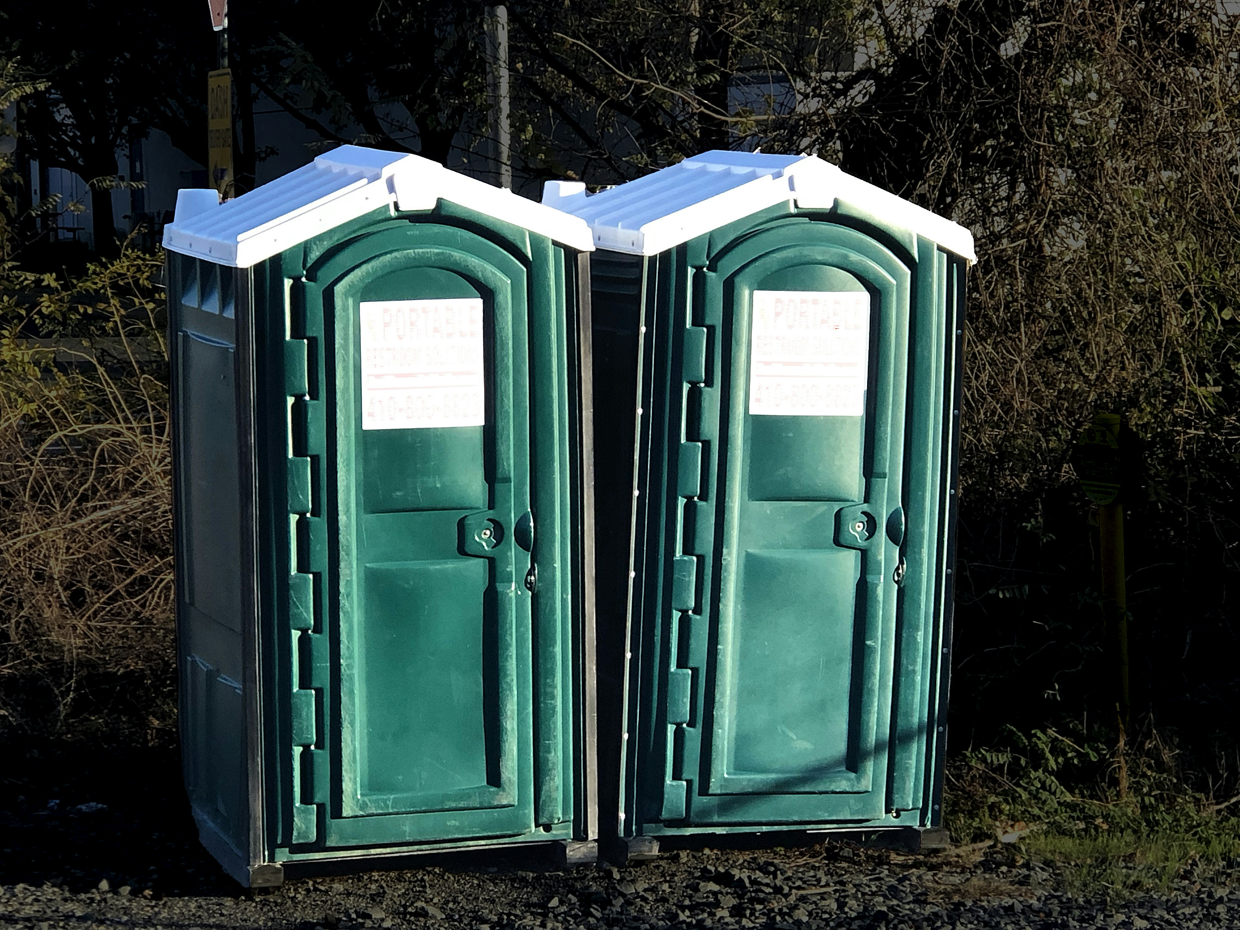 Clean and Spacious Porta Potty for Public and Private Use